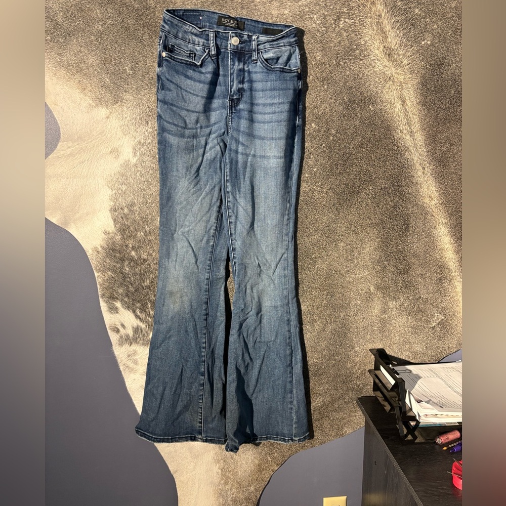 Size 25 Judy Blue Flare Jeans